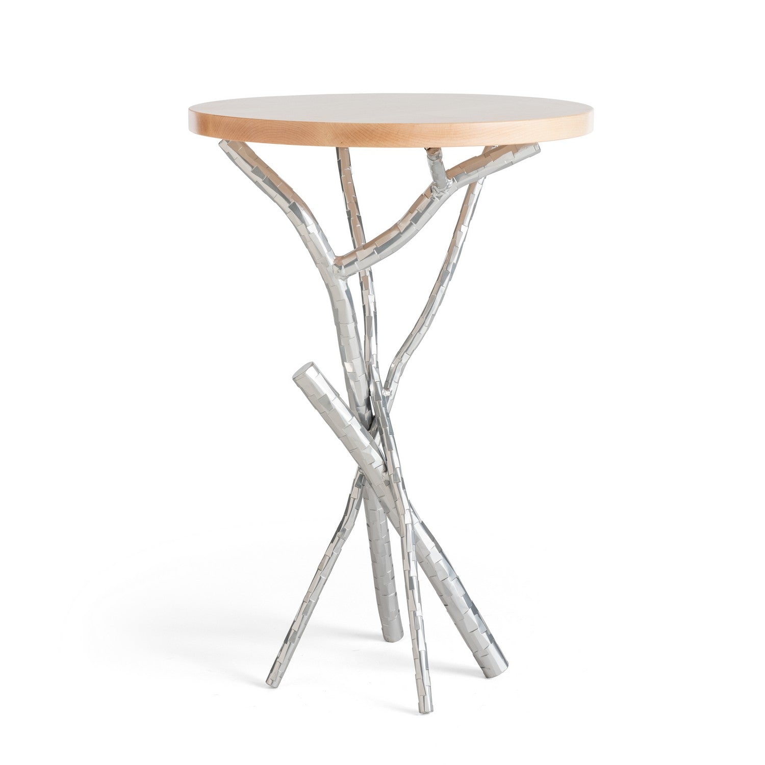 Hubbardton Forge - 750111-85-M1 - Brindille Wood Top Accent Table - Brindille - Sterling
