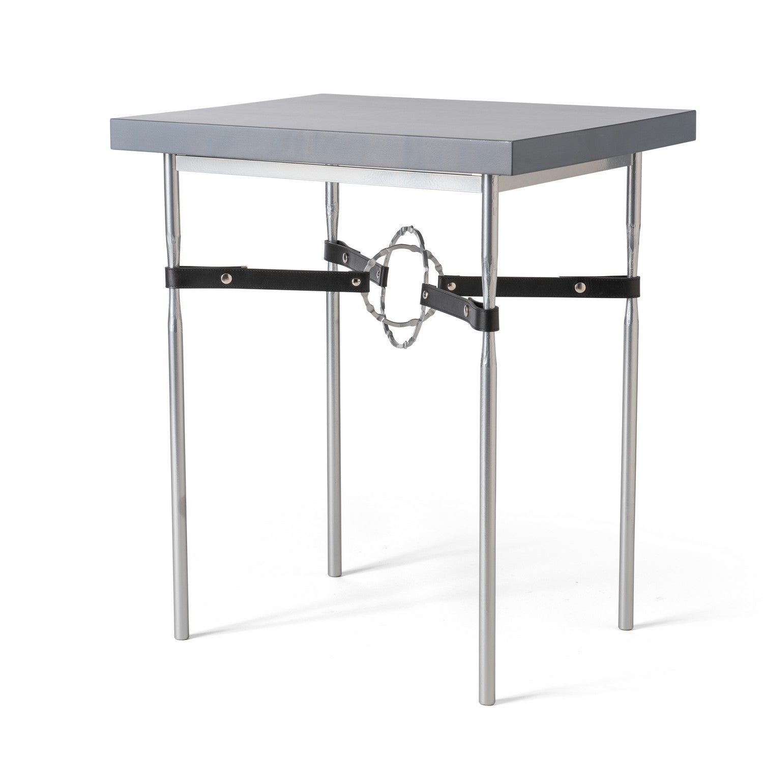 Hubbardton Forge - 750114-85-85-LK-M2 - Equus Wood Top Side Table - Equus - Sterling