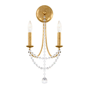 Schonbek - RJ1002N-22O - Two Light Wall Sconce - Verdana - Heirloom Gold