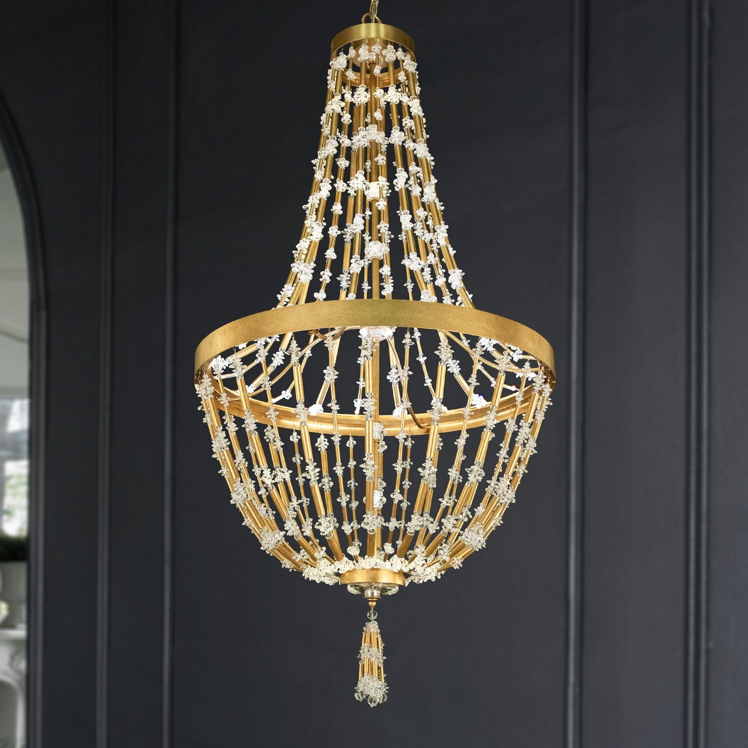 Schonbek - S2826-22O - LED Pendant - Bali - Heirloom Gold