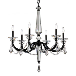 Schonbek - S6706N-51R - Six Light Chandelier - Verona - Black