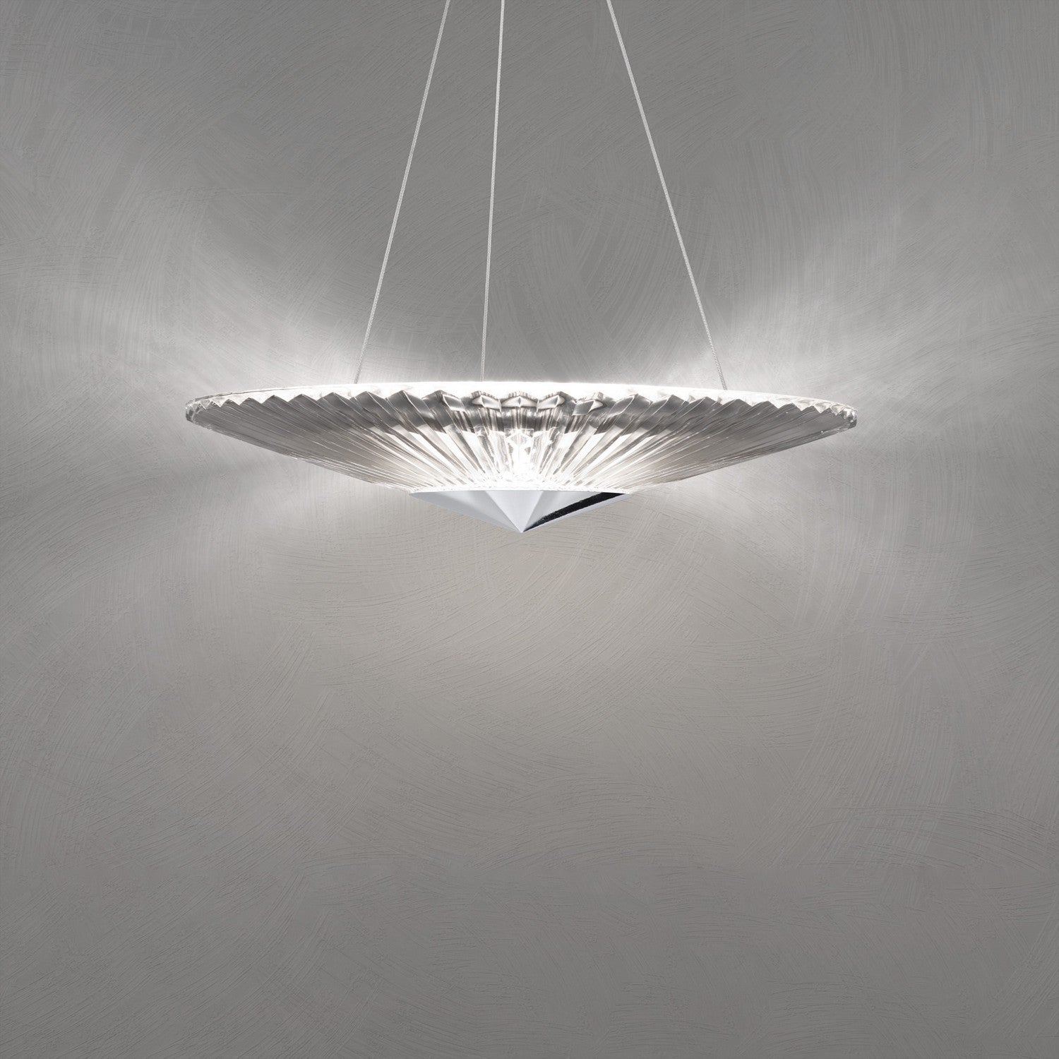 Schonbek - S7224-702H - LED Pendant - Origami - Polished Chrome