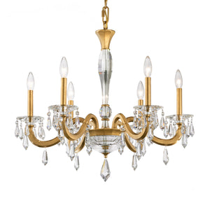 Schonbek - S7606N-22R - Six Light Chandelier - Napoli - Heirloom Gold