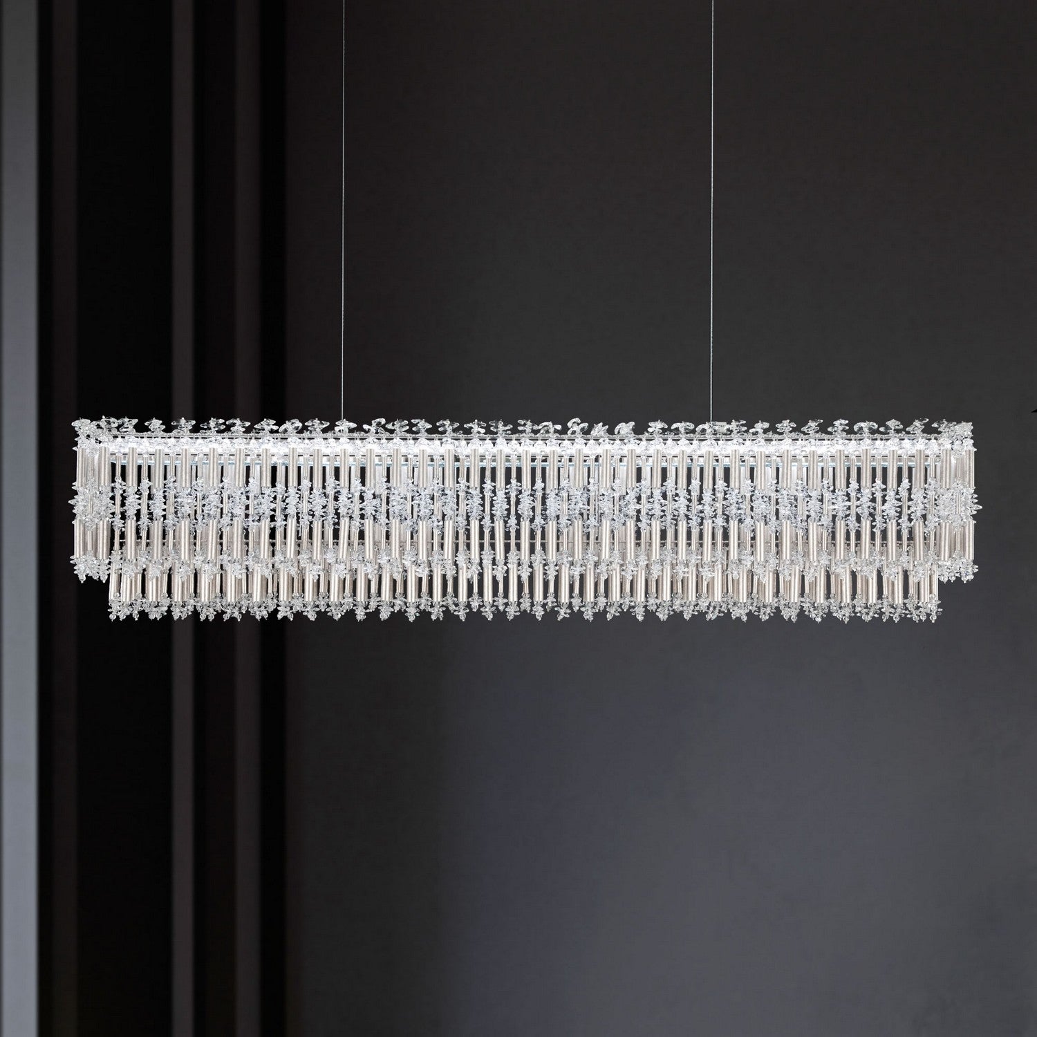 Schonbek - S8148-48O - LED Linear Pendant - Tahitian - Antique Silver