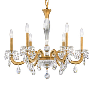 Schonbek - S8606N-22R - Six Light Chandelier - San Marco - Heirloom Gold