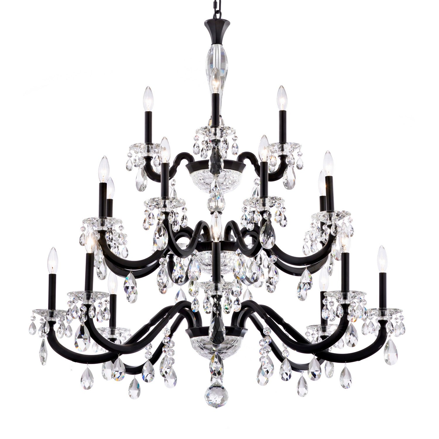 Schonbek - S8620N-51R - 20 Light Chandelier - San Marco - Black