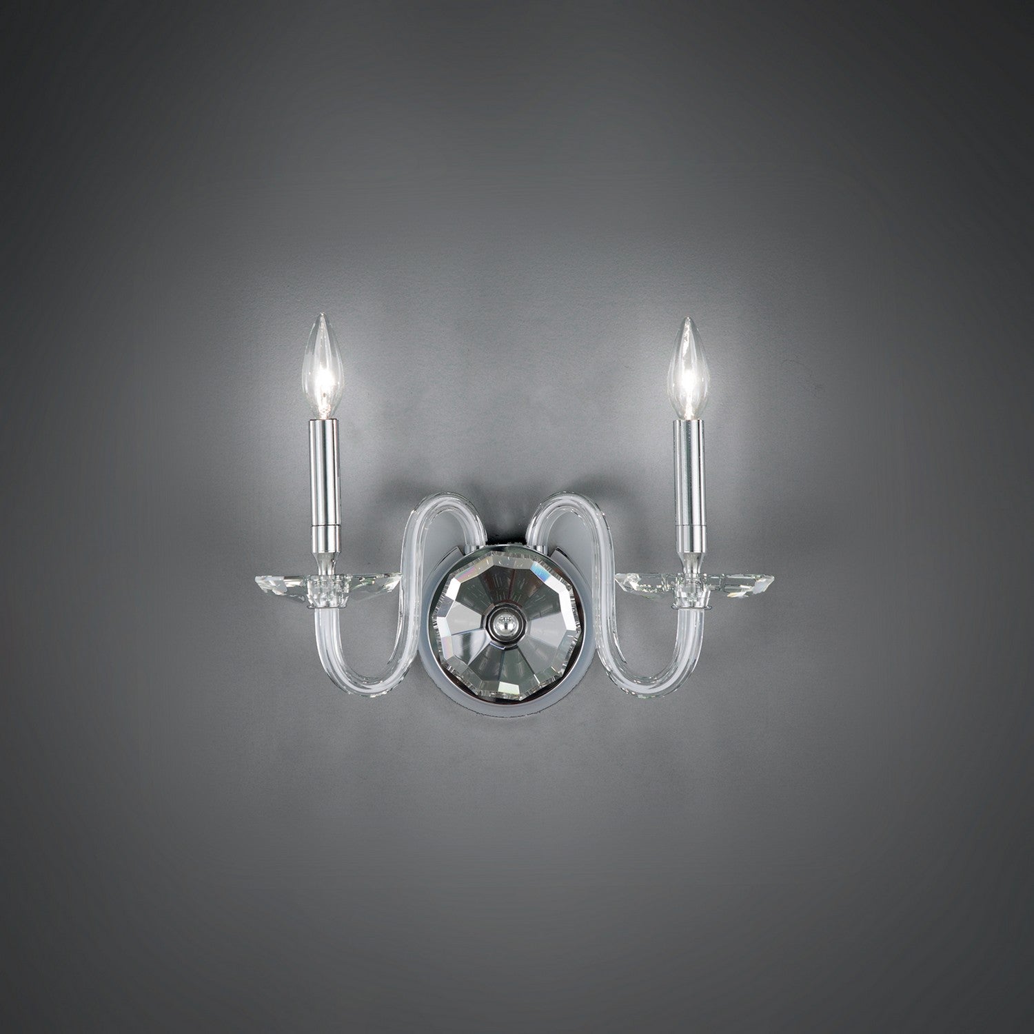 Schonbek - S9215-702O - Two Light Wall Sconce - Habsburg - Polished Chrome