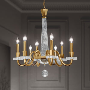 Schonbek - S9327-22OH - Six Light Chandelier - Amadeus - Heirloom Gold