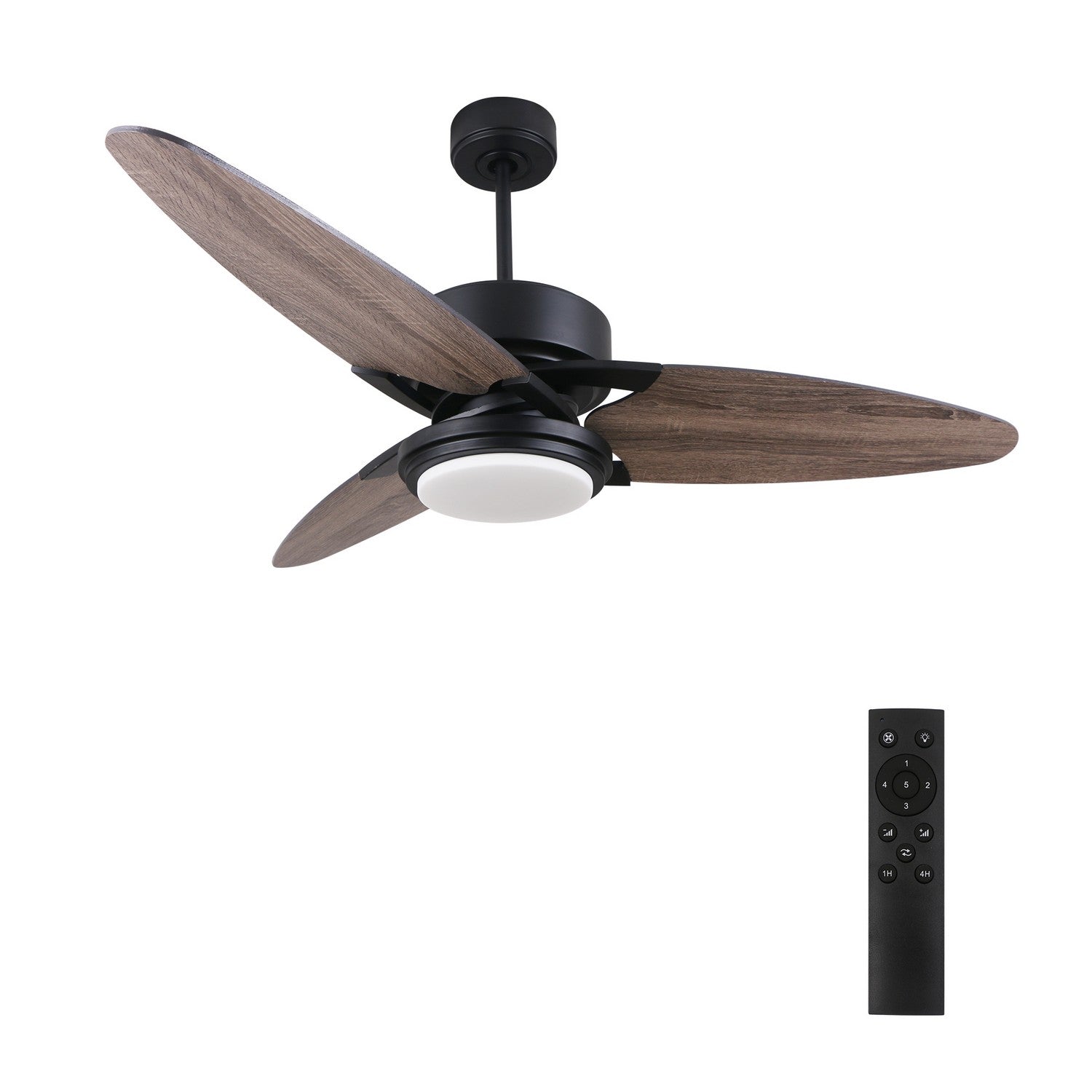 Carro - DC523B-L12-BS-1 - 52"Ceiling Fan - Maddox - Black