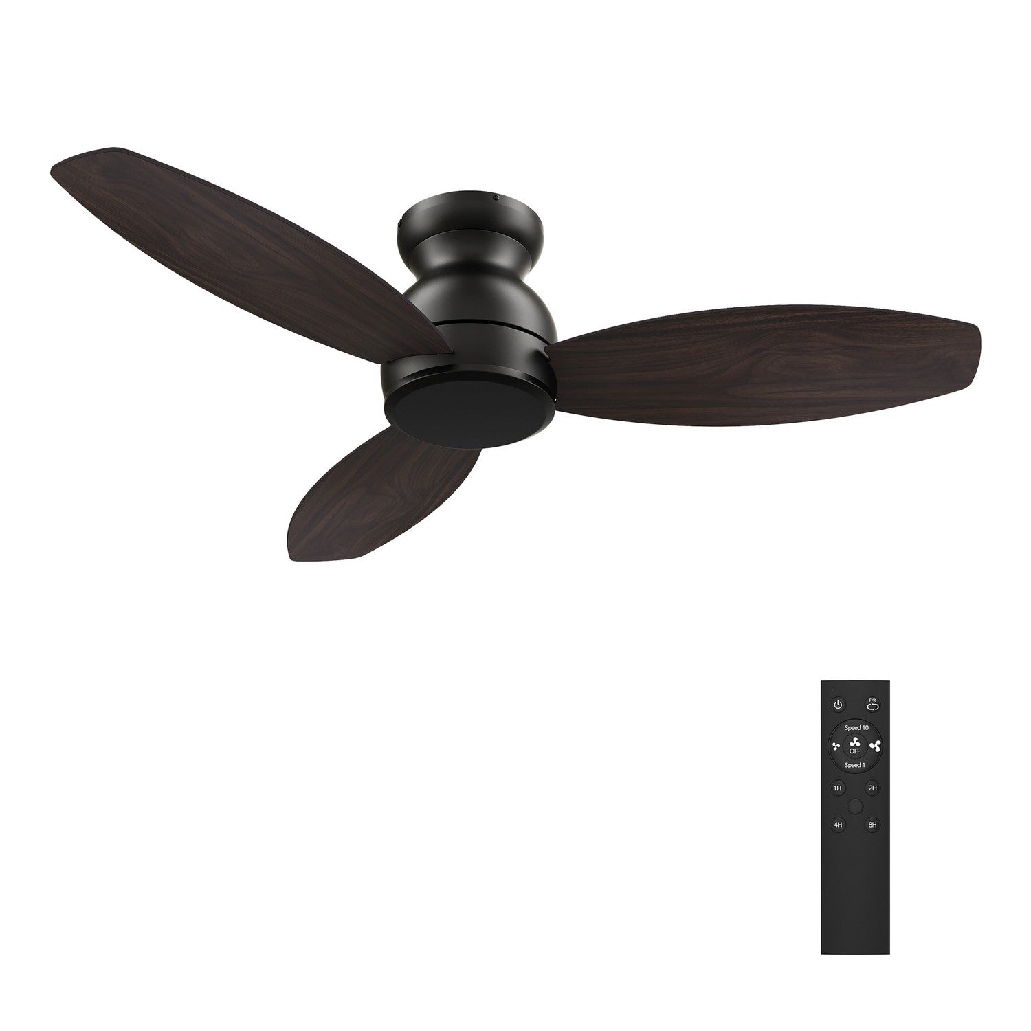 Carro - VC483Q-N10-BG-1-FM - 48'' Ceiling Fan - Stanley - Black