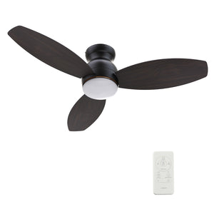 Carro - VS443Q-L12-BG-1 - 44"Smart Ceiling Fan - Trento - Black