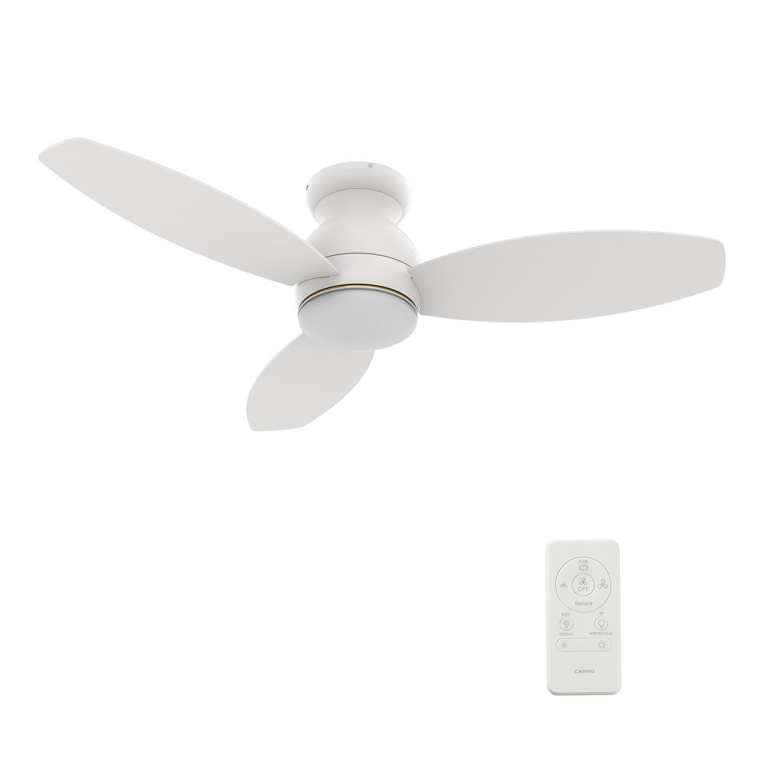 Carro - VS443Q-L12-W1-1 - 44"Smart Ceiling Fan - Trento - White