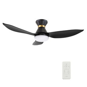 Carro - VS453V-L22-B2-1-FM - 45"Smart Ceiling Fan - Ryatt - Black