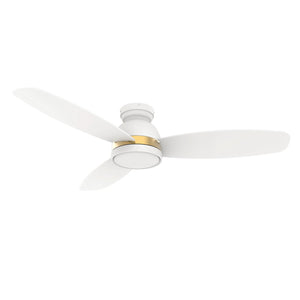 Carro - VS483Q5-L12-W1-1-FMA - 48"Smart Ceiling Fan - Fremont - White