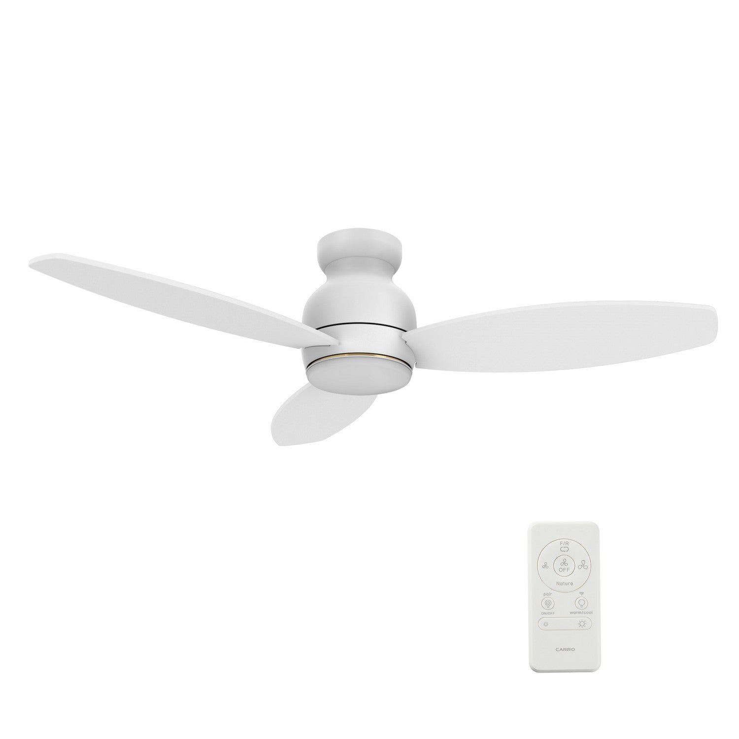 Carro - VS483Q-L12-W1-1 - 48"Smart Ceiling Fan - Trento - White