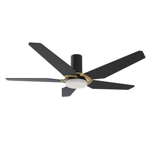 Carro - VS485B-L22-B2-1G-FM - 48"Smart Ceiling Fan - Woodrow - Black