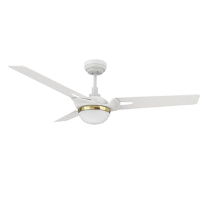 Carro - VS523A3-L12-W1-1A - 52"Smart Ceiling Fan - Bedford - White