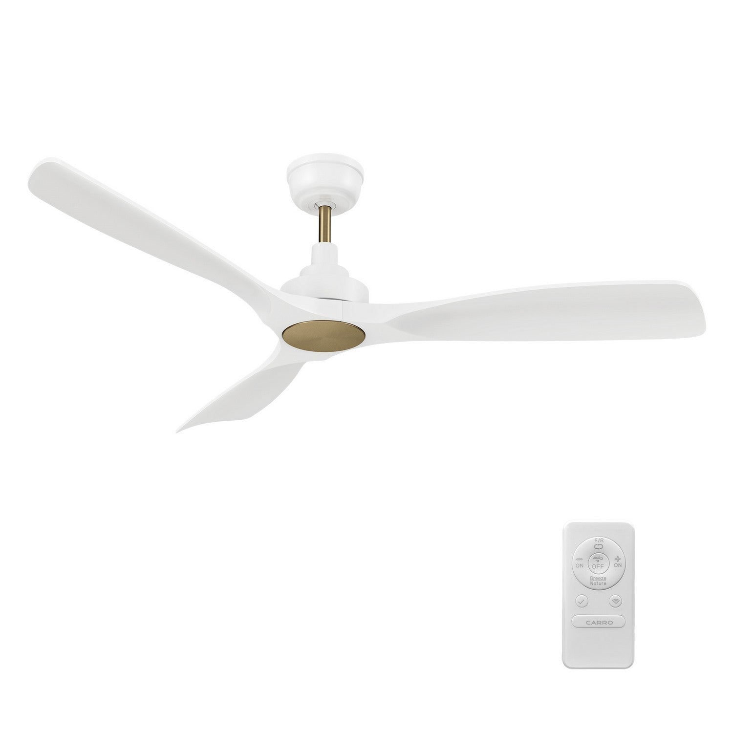 Carro - VS523A-N10-W1-1A - 52"Smart Ceiling Fan - Kiama - White