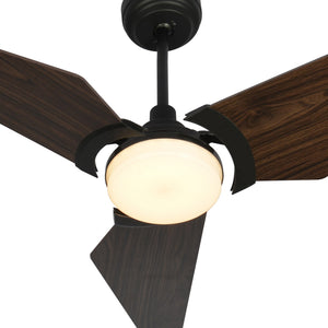 Carro - VS523B-L12-B5-1 - 52"Smart Ceiling Fan - Kaj - Black