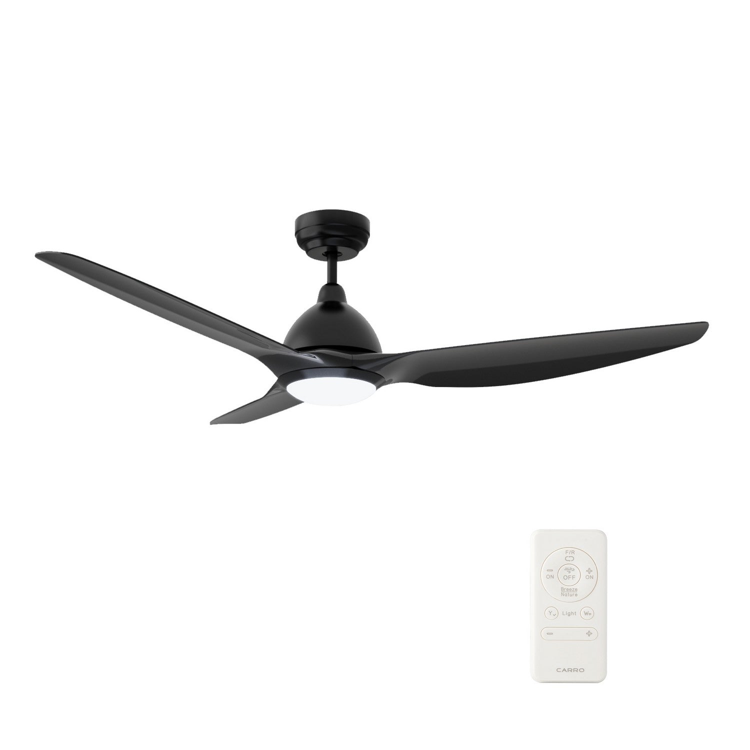 Carro - VS523K-L12-B2-1 - 52"Smart Ceiling Fan - Cranston - Black