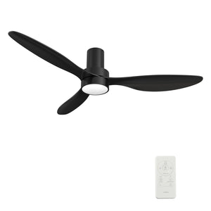 Carro - VS523N4-L11-B2-1-FM - 52"Smart Ceiling Fan - Aurora - Black