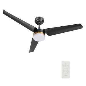 Carro - VS523N-L12-B2-1 - 52"Smart Ceiling Fan - Atticus - Black