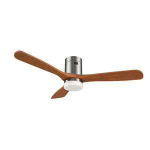 Carro - VS523P3-L12-SM2-1-FM - 52"Smart Ceiling Fan - Labelle - Silver