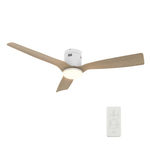 Carro - VS523P-L22-WR-1-FM - 52"Smart Ceiling Fan - Spezia - White