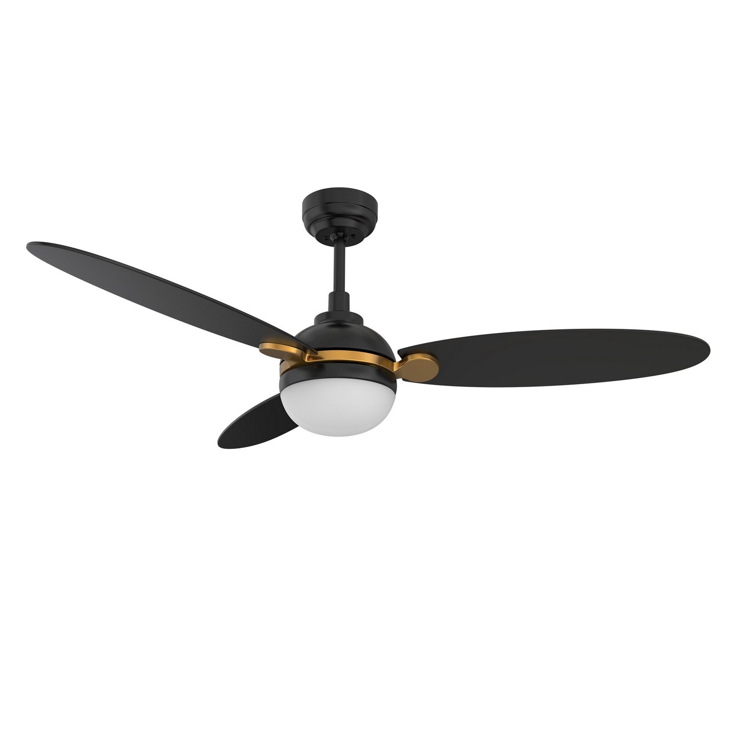 Carro - VS523Q4-L12-B2-1G - 52"Smart Ceiling Fan - Pearla - Black