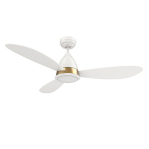 Carro - VS523Q7-L12-W1-1A - 52"Smart Ceiling Fan - York - White