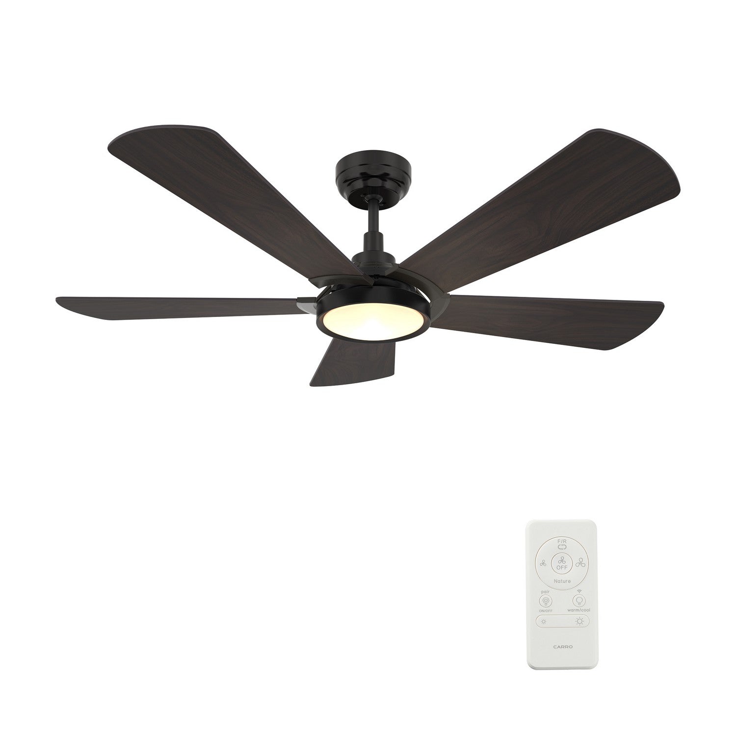 Carro - VS525B3-L22-B5-1 - 52"Smart Ceiling Fan - Winston - Black