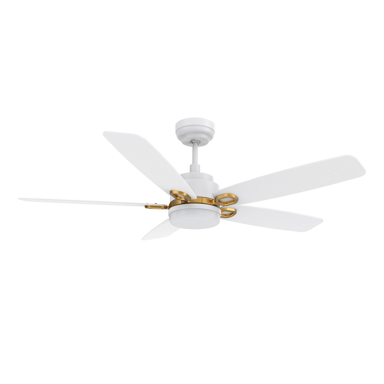 Carro - VS525B4-L12-W1-1G - 52"Smart Ceiling Fan - Peyton - White