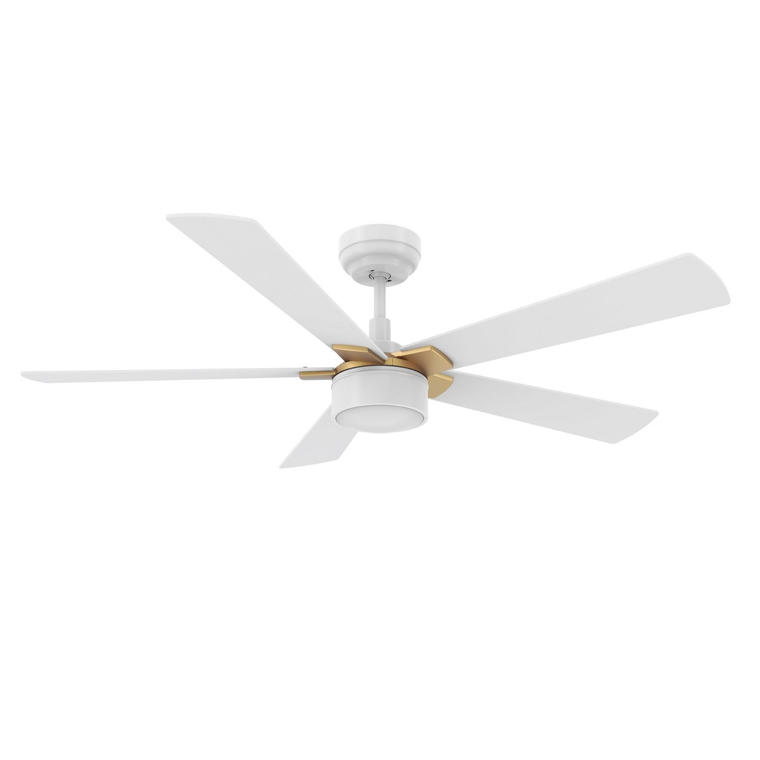 Carro - VS525B5-L11-W1-1G - 52"Smart Ceiling Fan - Stockton - White