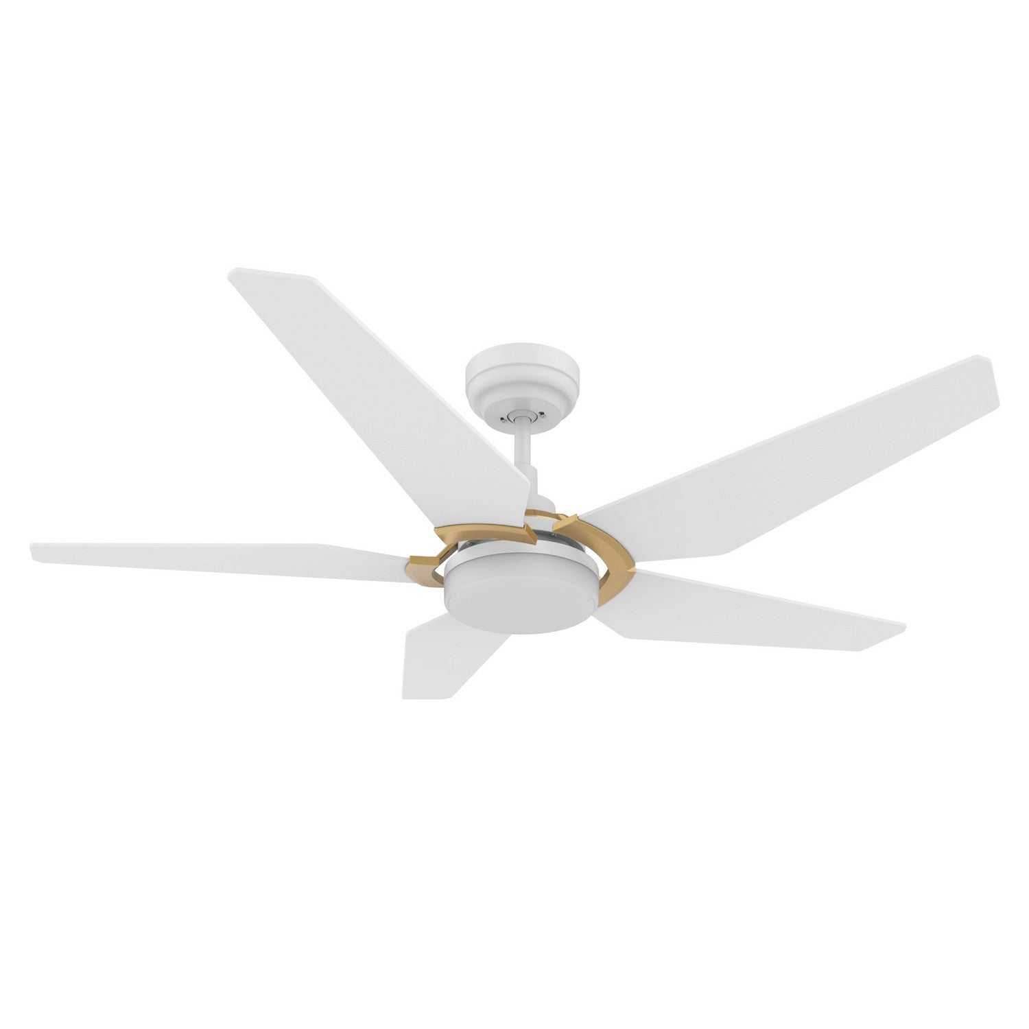 Carro - VS525B-L22-W1-1G - 52"Smart Ceiling Fan - Woodrow - White