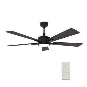 Carro - VS525E-L12-BF-1 - 52"Smart Ceiling Fan - Appleton - Black