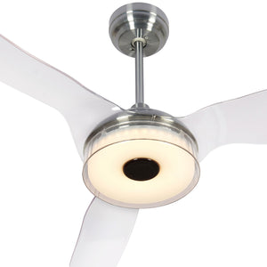 Carro - VS603F-L13-S8-1 - 60"Smart Ceiling Fan - Fletcher - Silver