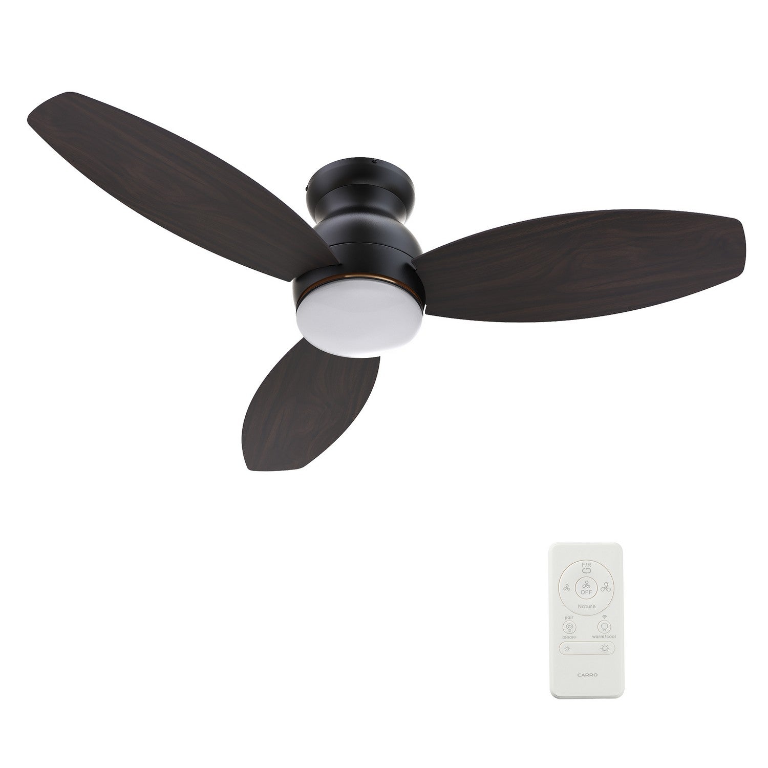 Carro - VS603Q-L12-BG-1 - 60"Smart Ceiling Fan - Trento - Black