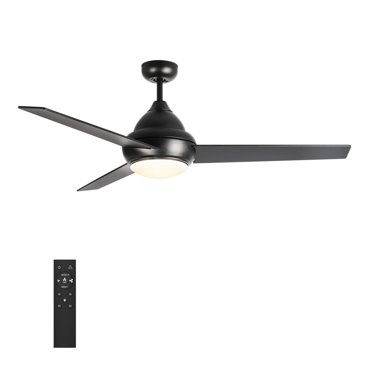 Carro - VWGA-523Q-L12-B2-1 - 52"Ceiling Fan - Kendrick - Black