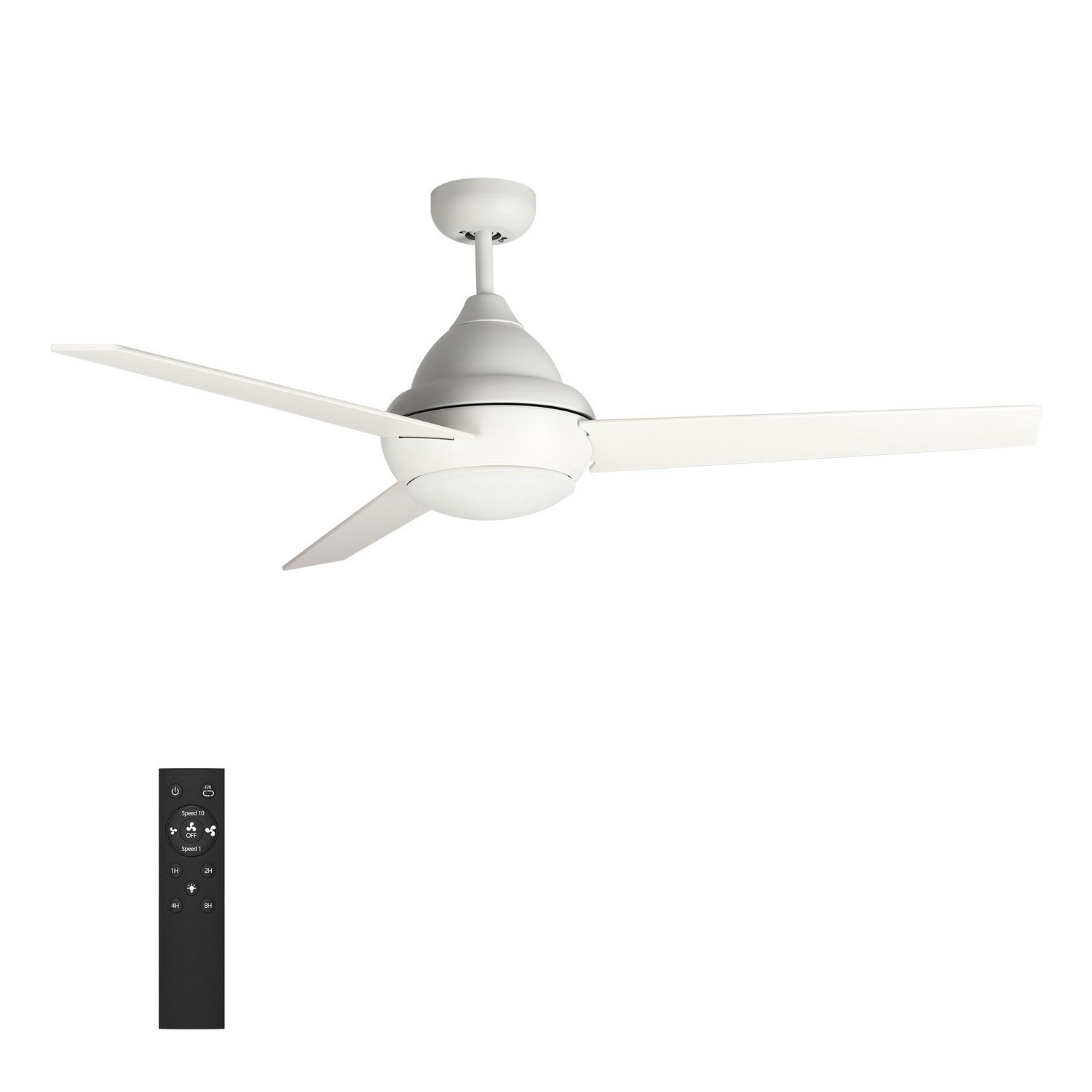 Carro - VWGA-523Q-L12-W1-1 - 52"Ceiling Fan - Kendrick - White