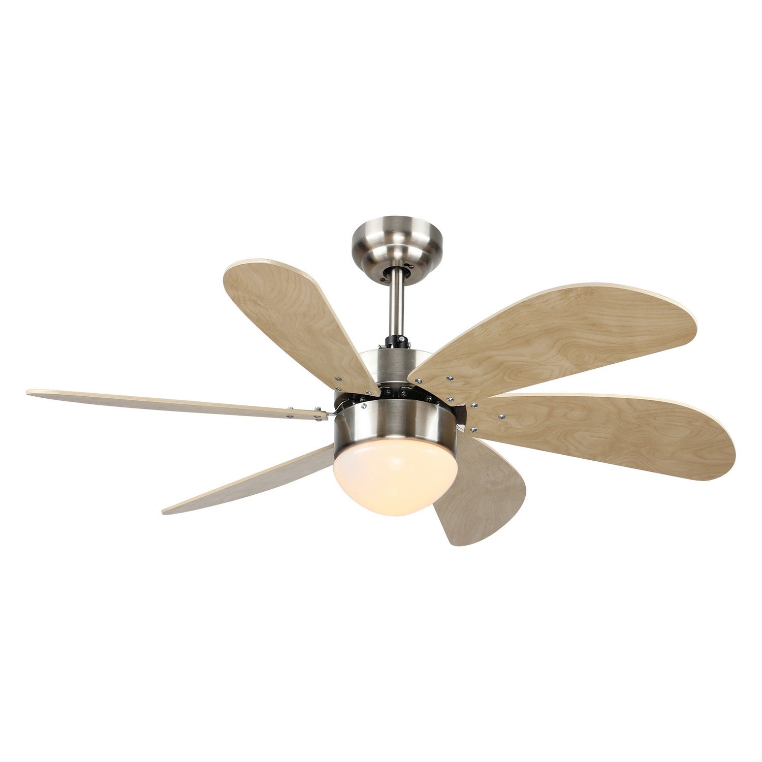 Carro - VWGS-386E-L11-SE-1 - 38"Smart Ceiling Fan - Metanoia - Silver