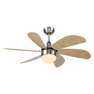 Carro - VWGS-386E-L11-SE-1 - 38"Smart Ceiling Fan - Metanoia - Silver