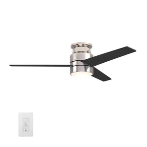 Carro - VWGS-523B-L11-S2-1 - 52"Smart Ceiling Fan - Raiden - Silver