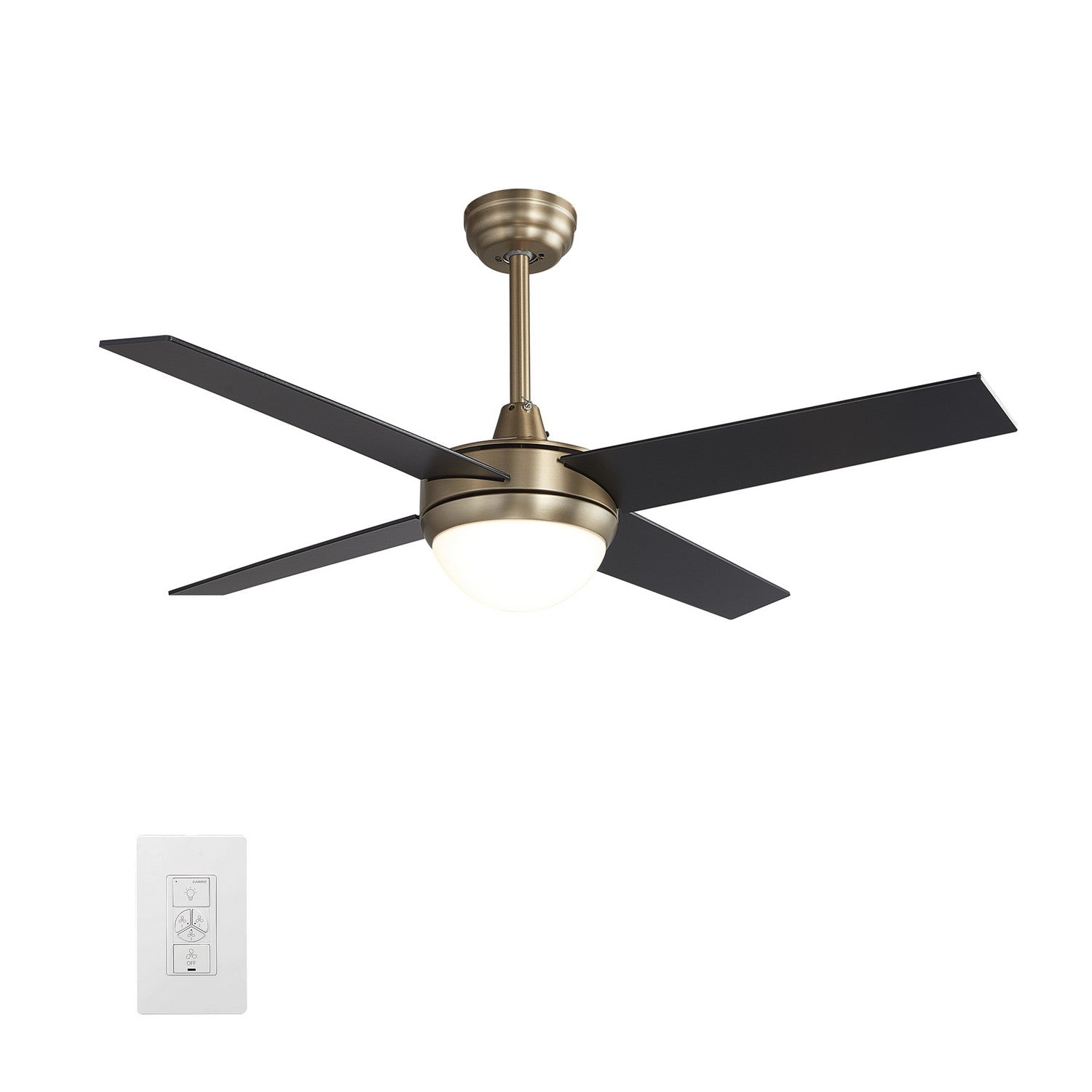 Carro - VWGS-524C-L11-G2-1 - 52"Smart Ceiling Fan - Neva - Gold