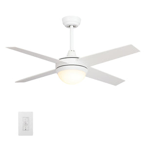 Carro - VWGS-524C-L11-W1-1 - 52"Smart Ceiling Fan - Neva - White