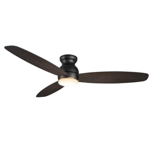 Carro - YDC603Q-L12-BG-1-FM - 60" Ceiling Fan - Honiton - Black