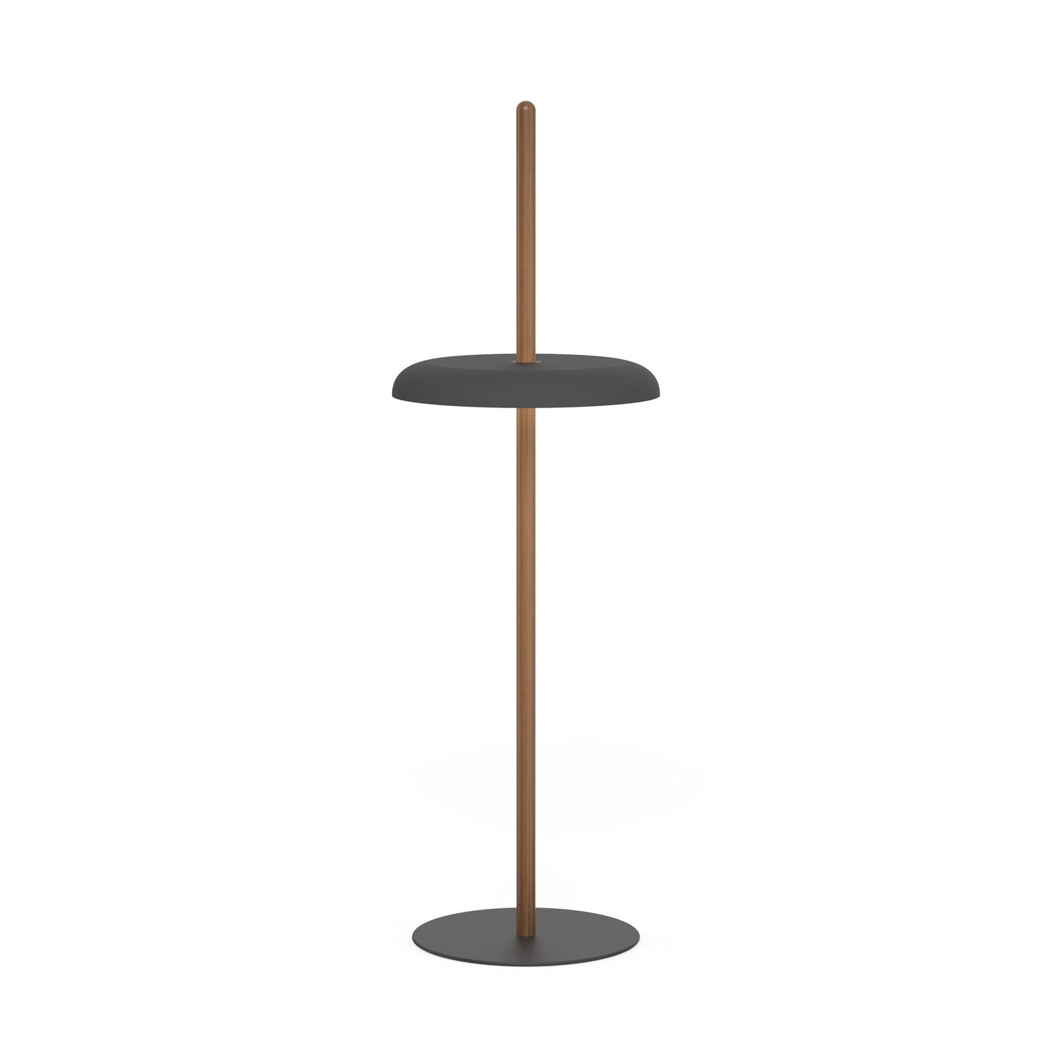 Pablo Designs - NIVE FLR WAL BLK - LED Floor - Nivel - Walnut/Black