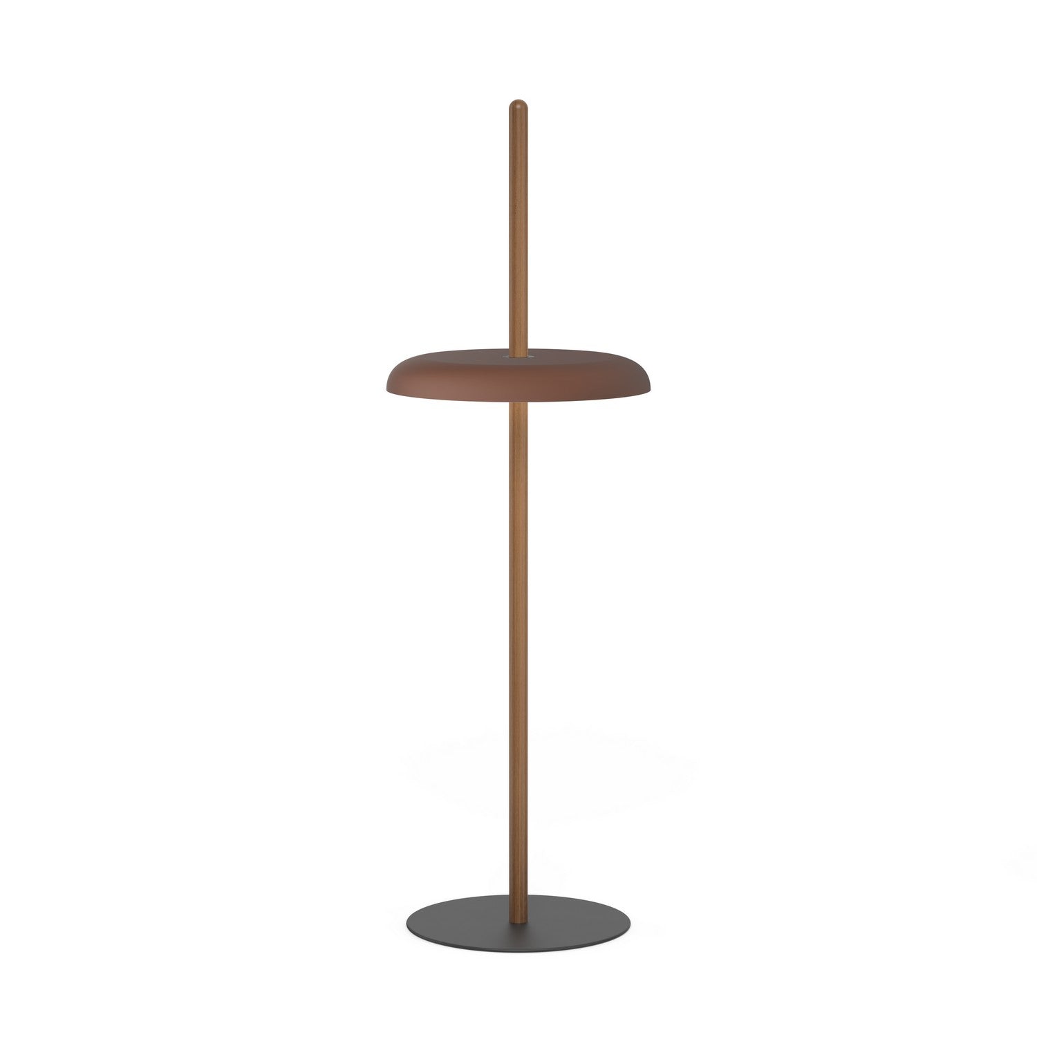 Pablo Designs - NIVE FLR WAL BRN - LED Floor - Nivel - Walnut/resso