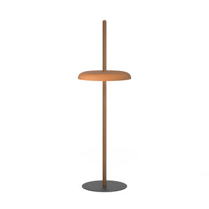 Pablo Designs - NIVE FLR WAL TER - LED Floor - Nivel - Walnut/cotta