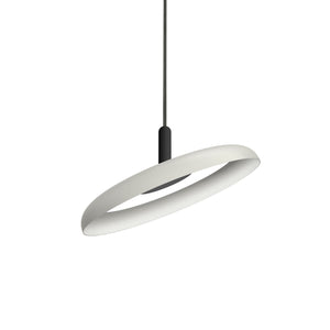 Pablo Designs - NIVE PND 15 WHT BLK - LED Pendant - Nivel - White/ Black