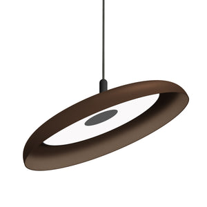 Pablo Designs - NIVE PND 22 BRN BLK - LED Pendant - Nivel - Espresso/ Black
